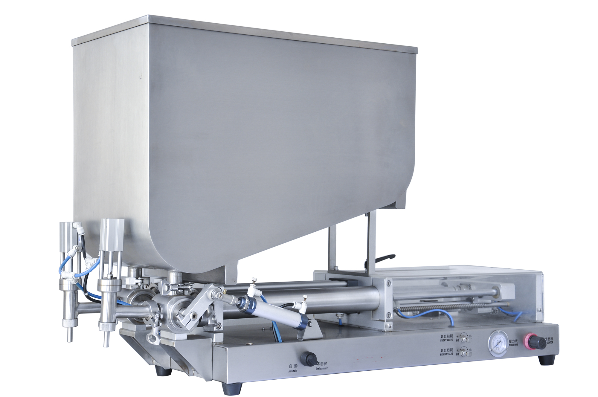 全氣動雙頭膏體/液體灌裝機(jī)(防爆)